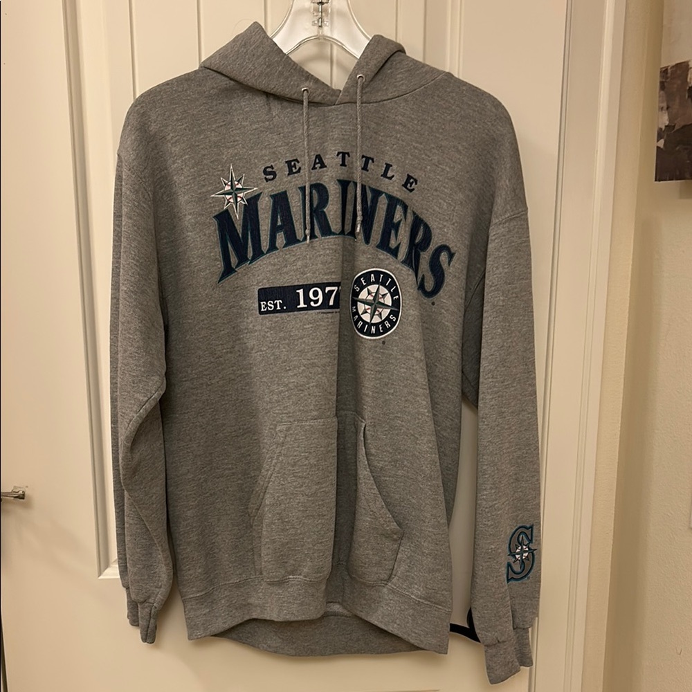 Seattle Mariners Gray Hoodie